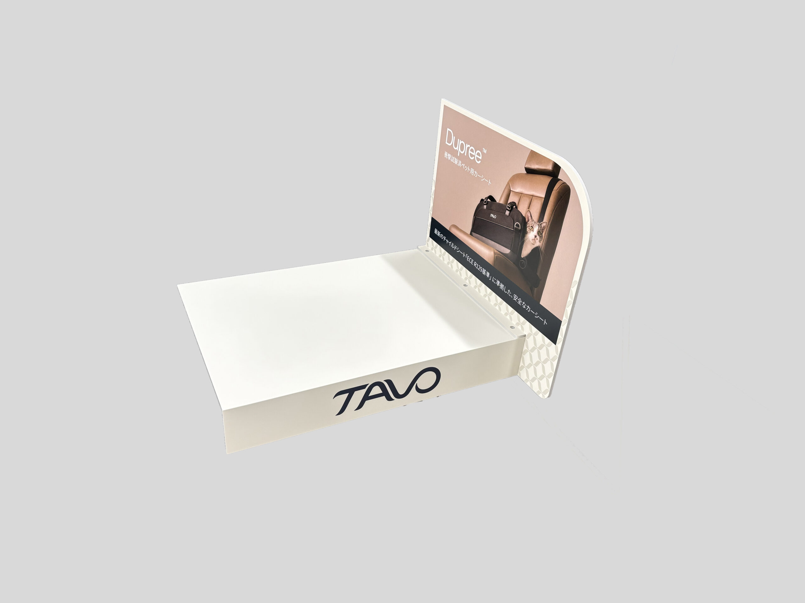 ACRYLIC DISPLAY FOR OET CAR SHEET